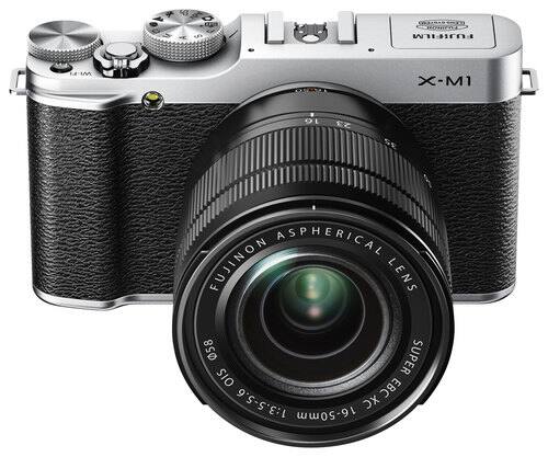 Best Buy: Fujifilm X-M1 Mirrorless Camera with 16-50mm Lens Silver