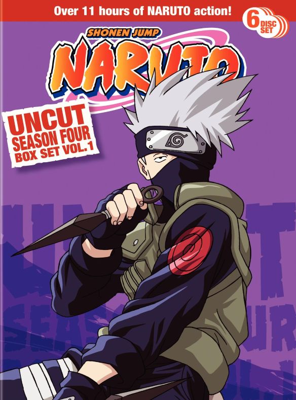 

Naruto Uncut Box Set: Season 4, Vol. 1 [6 Discs] [DVD]