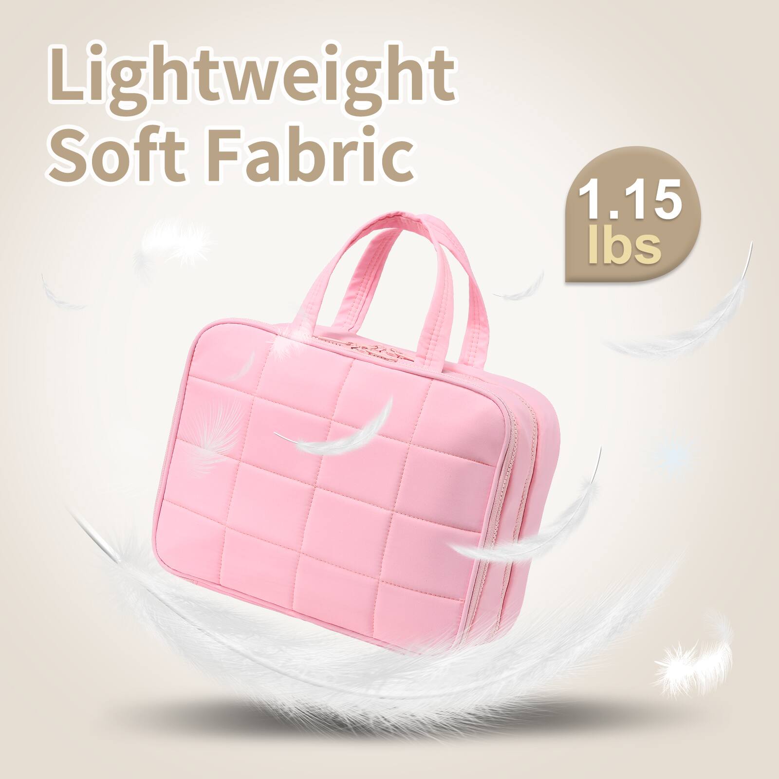 Lightweight Soft Fabric  
1.15 lbs