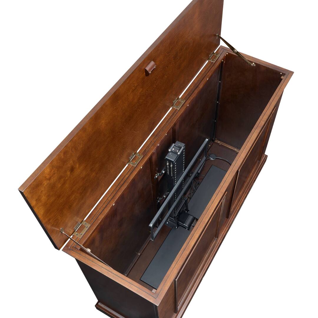 Alt View 8. Touchstone Home Products - The Grand Elevate by Touchstone - Smart Motorized TV Lift Cabinet for Flat Screen TVs up to 65 Inches - Espresso.