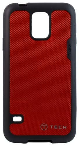 Front. Tumi T-Tech - Case for Samsung Galaxy S 5 Cell Phones - Red/Orange.