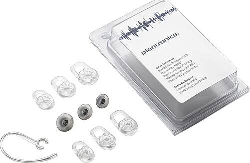 Angle Standard. Plantronics - Eartip and Earloop Fit Kit.