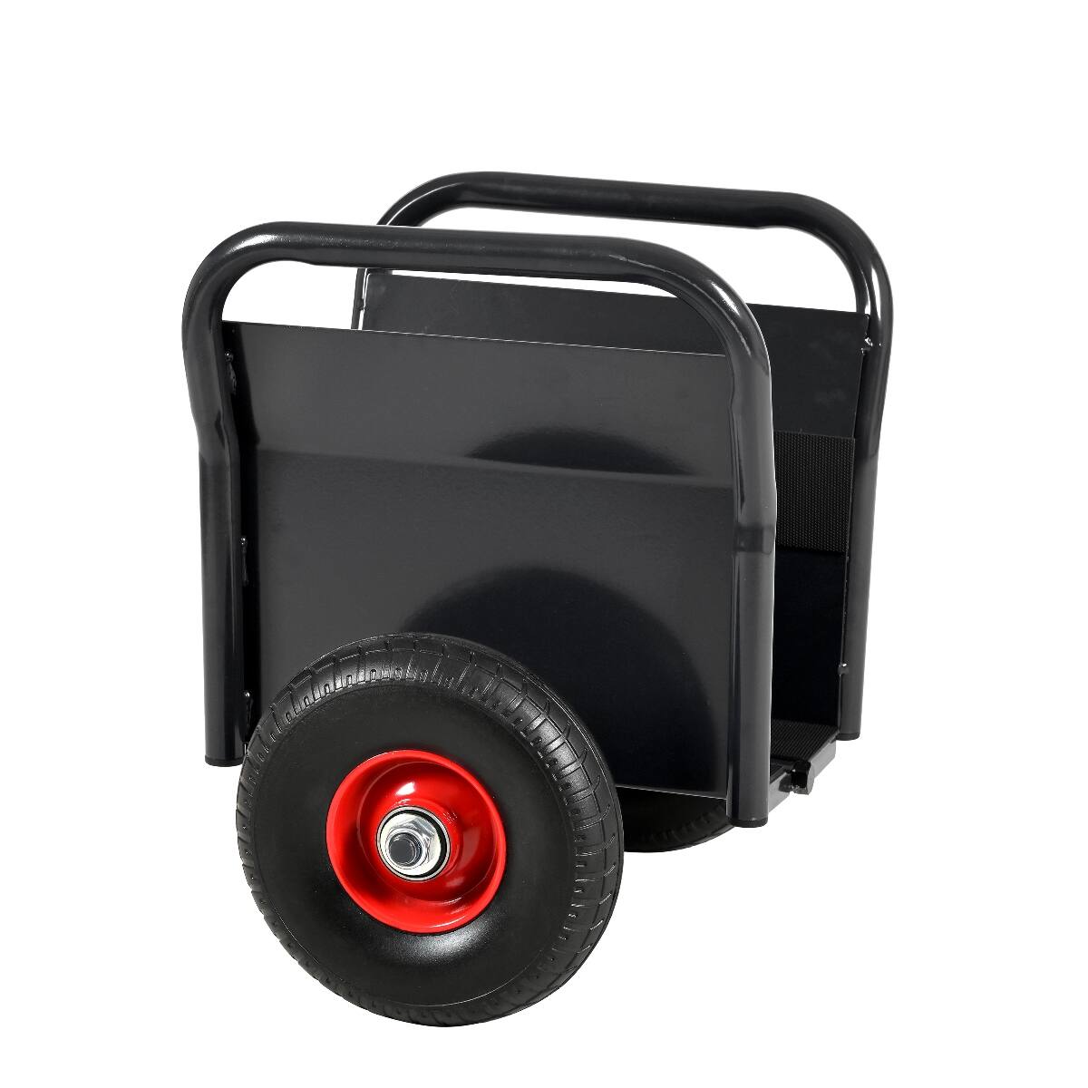 Alt View 9. Ropilly - Ropilly Heavy Duty Panel Dolly with 10 Inch Solid Rubber Tires for Drywall Sheet and Door Material - Black.