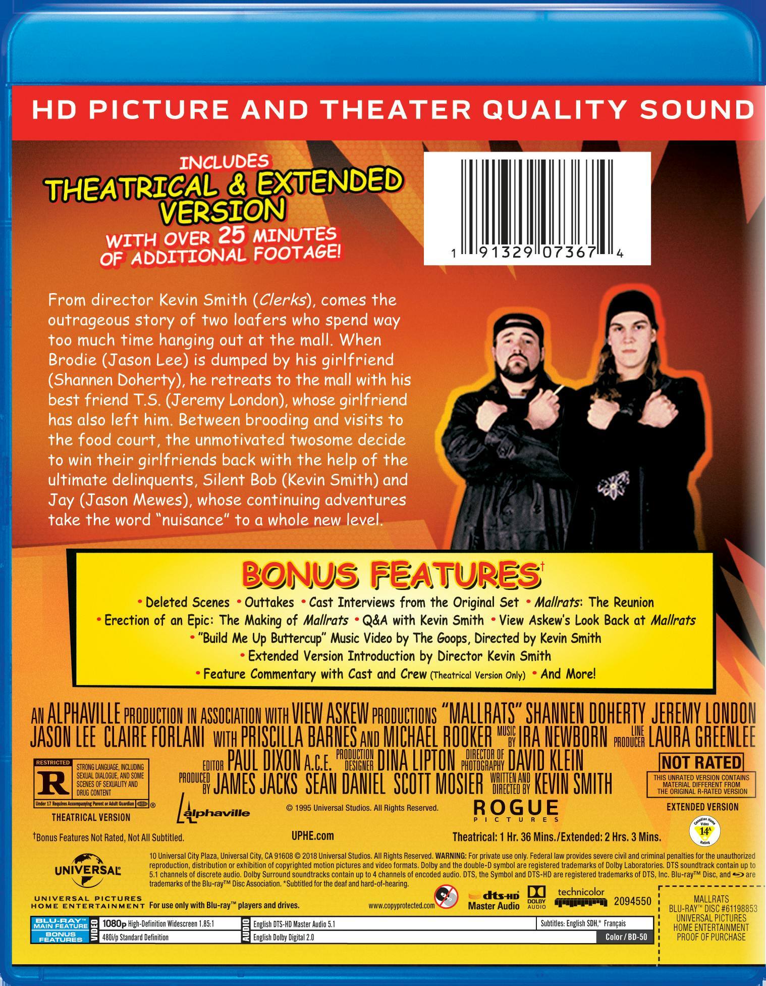 Angle. Mallrats [Blu-ray].
