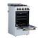 Alt View 3. Forno Appliances - Lamazze 2.05 Cu. Ft. Freestanding Gas Range - White.