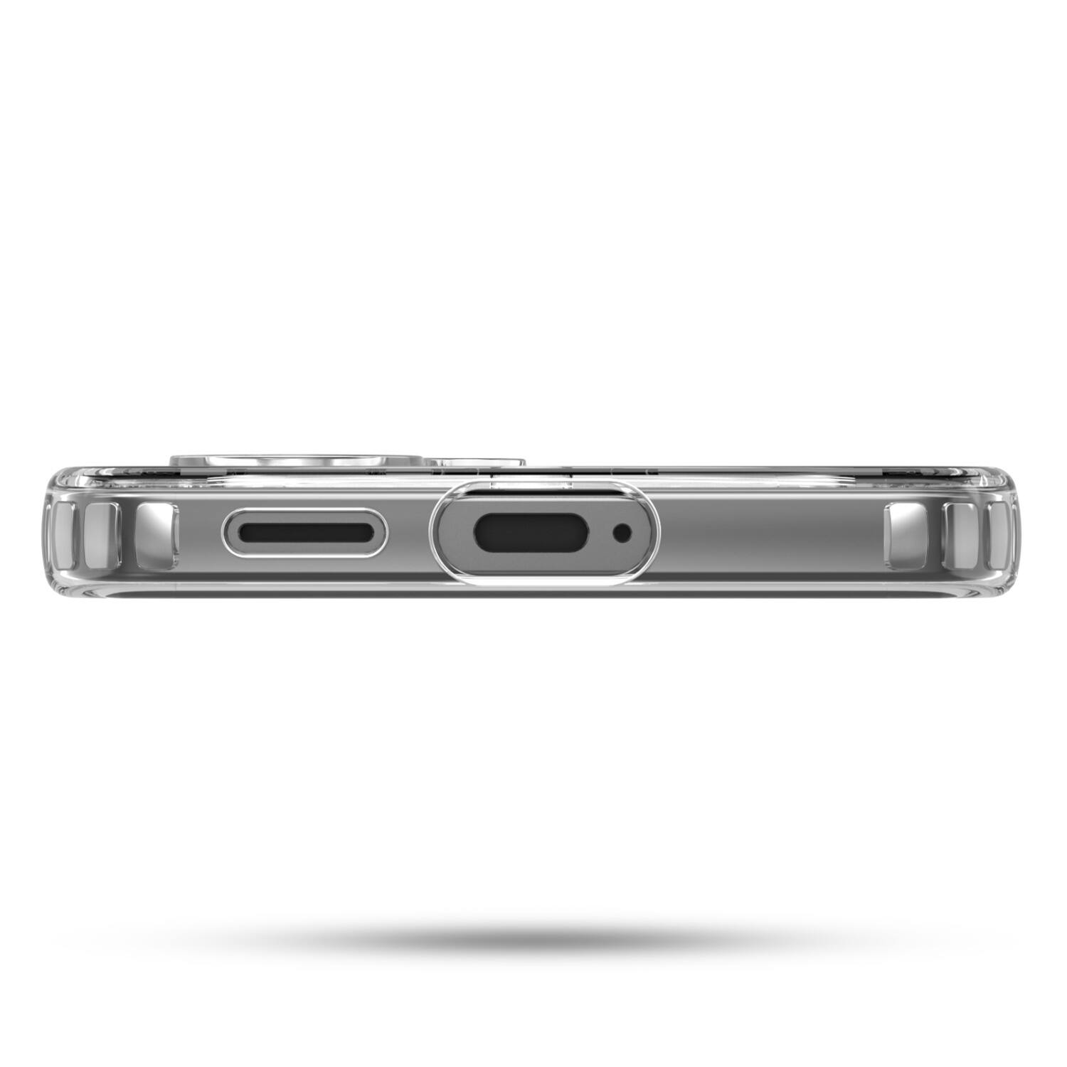 Alt View 2. BASELINE - baseline Clear Series MagSafe Case for Samsung Galaxy S26 - Clear - Clear.