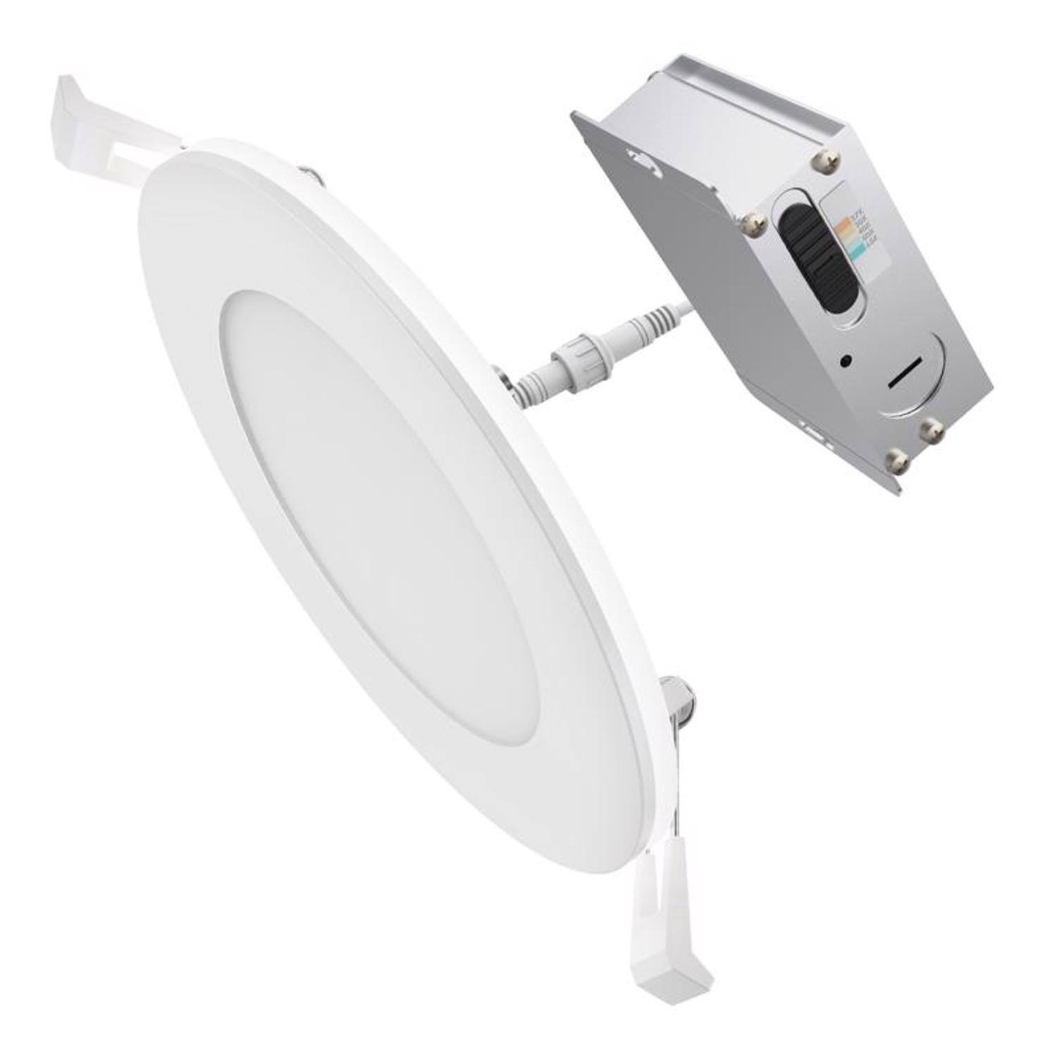 Alt View 1. FEIT ELECTRIC - Feit LED Retrofits White 5 in. W Aluminum LED Canless Recessed Downlight 10.3 W.