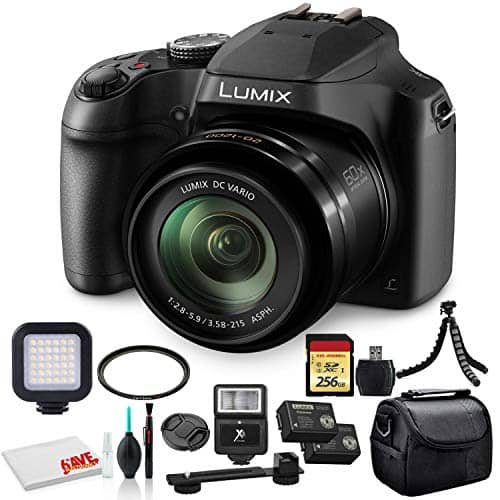 Panasonic - Lumix DC-FZ80 Digital Camera (DC-FZ80DK) Advanced Bundle