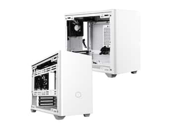 Cooler Master NR200 White SFF Mini ITX Case, Vented Panel, Triple Cooler Master NR200 White SFF Mini ITX Case, Vented Panel, Triple
