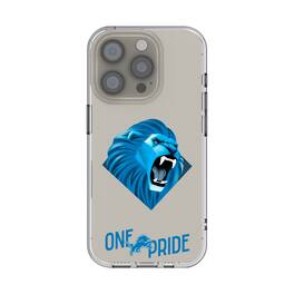 Keyscaper - NFL - Detroit Lions iPhone Clear Case - 16e - Multicolor