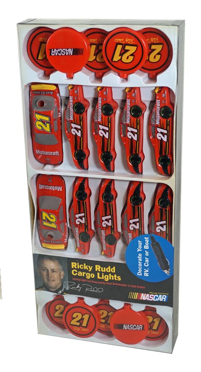 Red - Ricky Rudd Cargo Lights - String Light Set Powered by 12 Volt Outlet - For RV, Car or Boat - Multi