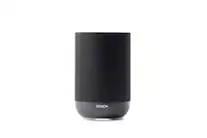 Front. Denon - DENON HOME 200 Wireless Smart Speaker - Charcoal.