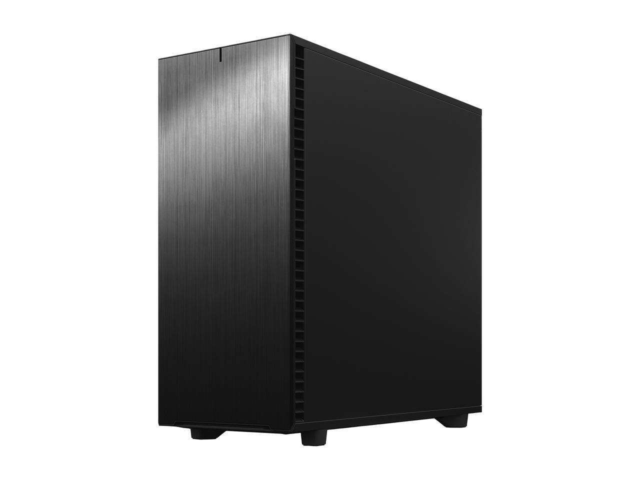 Alt View 4. Fractal Design - Fractal Design Define 7 XL E-ATX Silent Full Tower Case - Black.