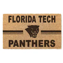 Jardine - Florida Tech Panthers 18" x 30" Team Logo Doormat - Brown