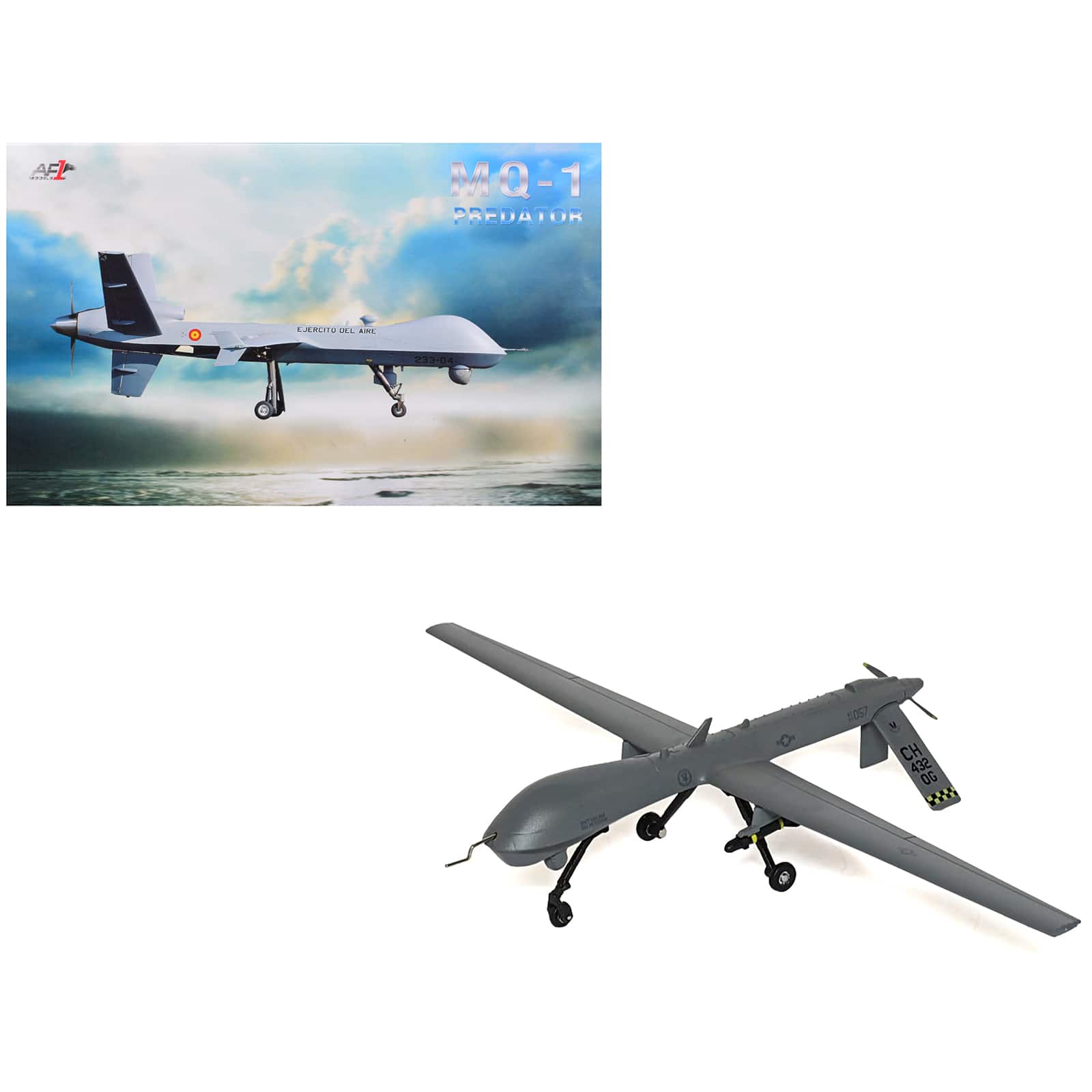 "General Atomics MQ-1 Predator UAV Drone ""United States Air Force"" 1/72 Diecast Model by Air Force 1" price history on PriceWatchPro