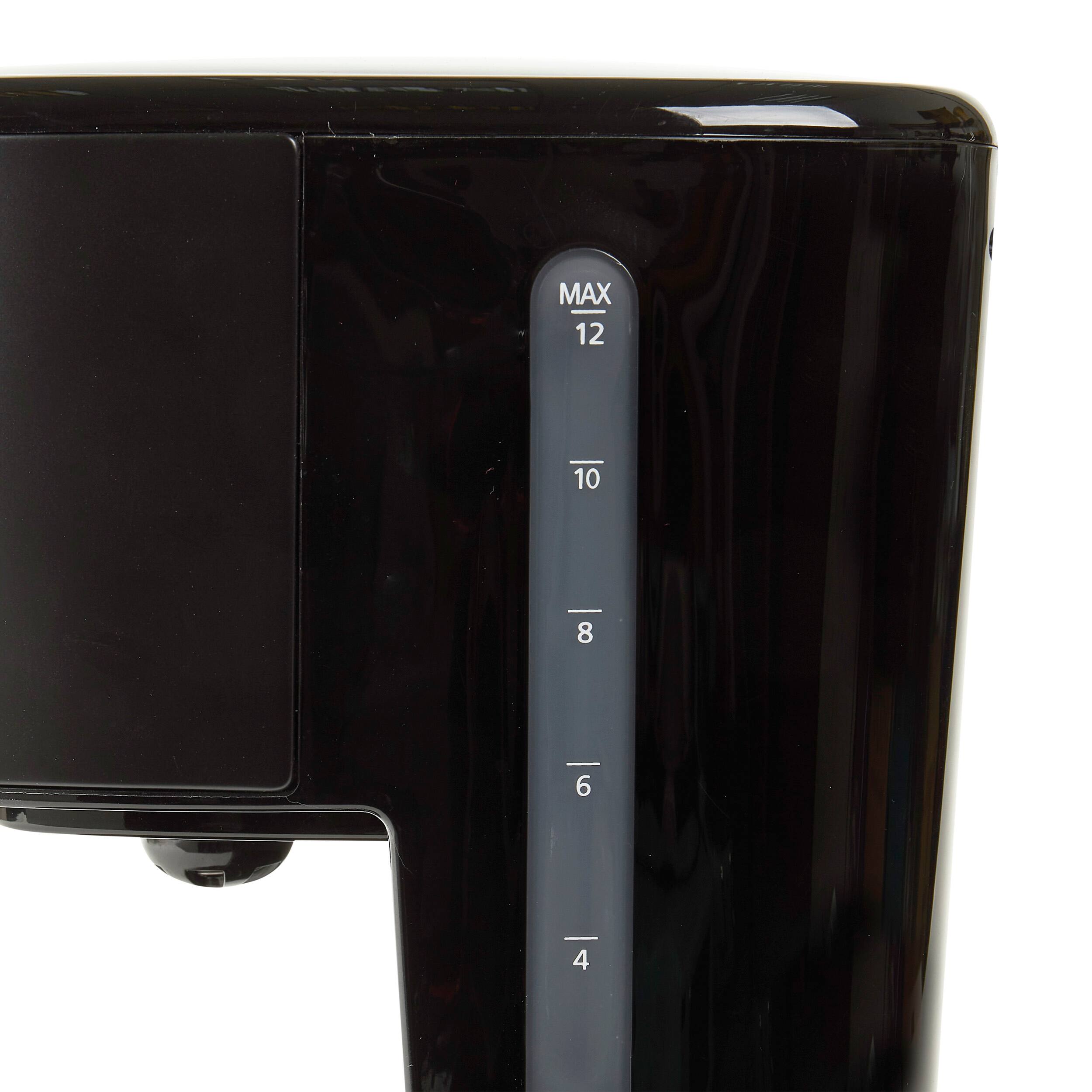 Alt View 11. Haden - 12-Cup Programmable Coffee Maker with Strength Control and Timer - Black and Copper.