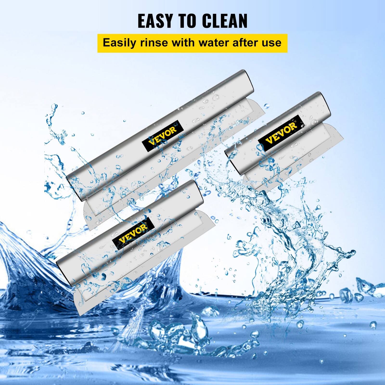 EASY TO CLEAN  
Easily rinse with water after use