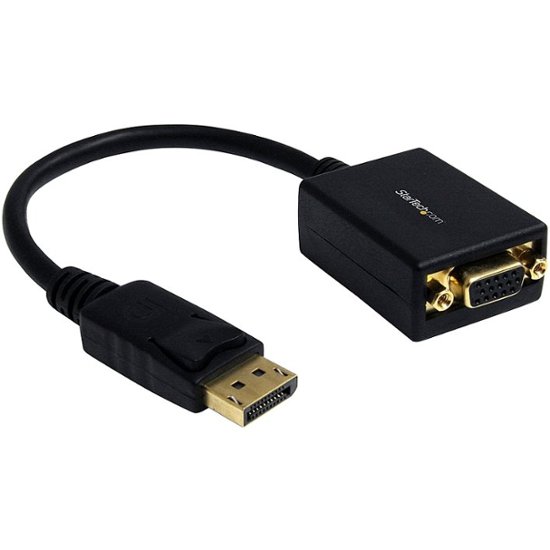 Display Adapter Black DP2VGA2 Best Buy