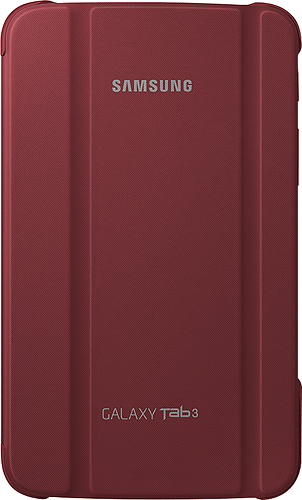 vervolging Golven investering Book Cover for Samsung Galaxy Tab 3 7.0 Garnet Red EF-BT210BREGUJ - Best Buy