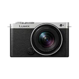 Panasonic - LUMIX S9 Mirrorless Camera with 18-40mm f/4.5-6.3 Lens, Black/Silver - Black / Silver
