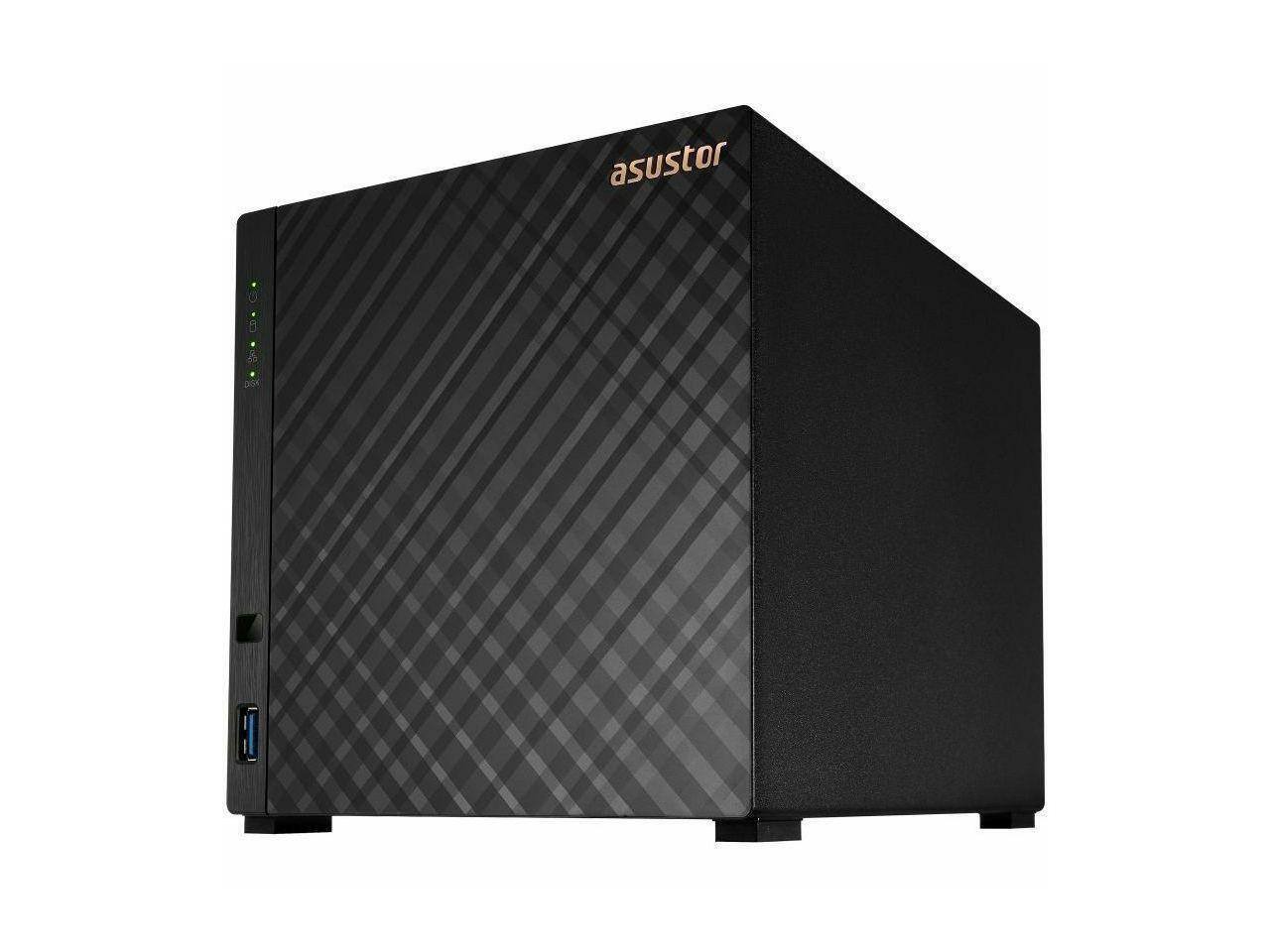 NASサーバー　ASUSTOR　4ベイ　AS1204T　 新品未開封・未使用 Asustor AS1204T Drivestor 4 Gen 2 4 Bay NAS, 1.7GHz CPU, 2.5GbE