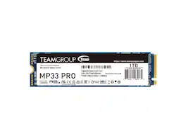 Team Group - MP33 PRO M.2 2280 1TB PCIe 3.0 x4 with NVMe 1.3 3D NAND Internal Solid State Drive (SSD) TM8FPD001T0C101