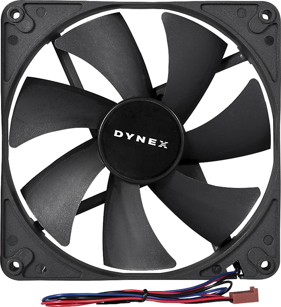 Front. Dynex™ - 140mm CPU Cooling Fan - Multi.