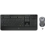 Front Zoom. Logitech - MK520 Wireless Keyboard and Mouse Combo - Black.