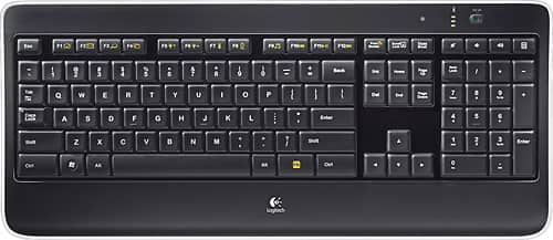 Wireless Keyboard Logitech K800 Wireless Illuminated Keyboard Black 920 Wireless Keyboard Logitech K800 Wireless Illuminated Keyboard Black 920
