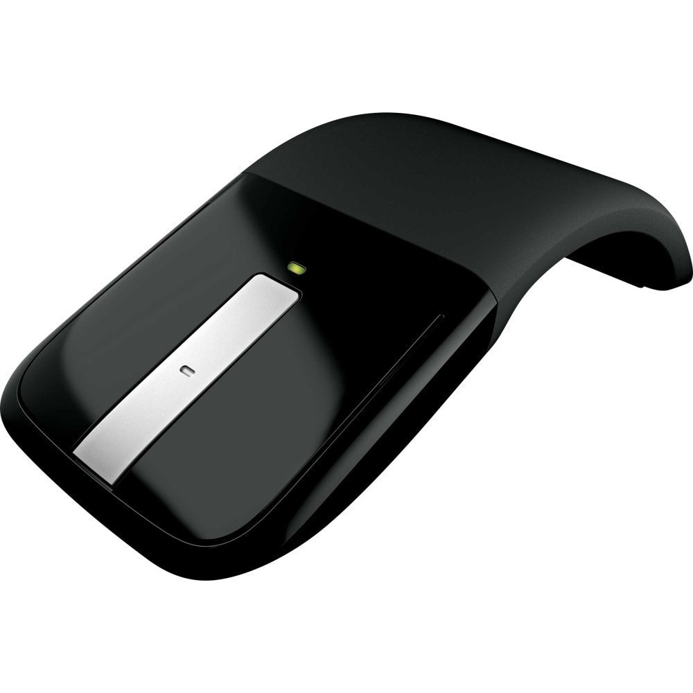 Black Microsoft Arc Touch Mouse 