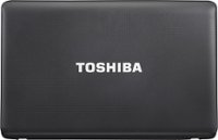 Front Standard. Toshiba - Satellite Laptop / Intel® Celeron® Processor / 15.6" Display / 2GB Memory / 250GB Hard Drive - Black.