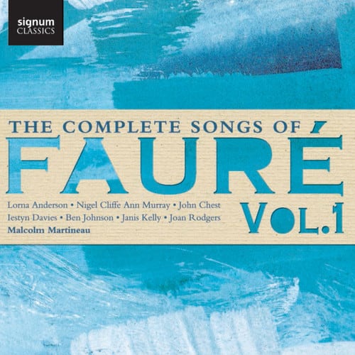 Faure,G. / Murray,Ann / Chest,John - Complete Songs Of Faure 1  - COMPACT DISCS