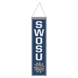 WinCraft - Southwestern Oklahoma State Bulldogs 8" x 32" Wool Evolution Banner - Multicolor