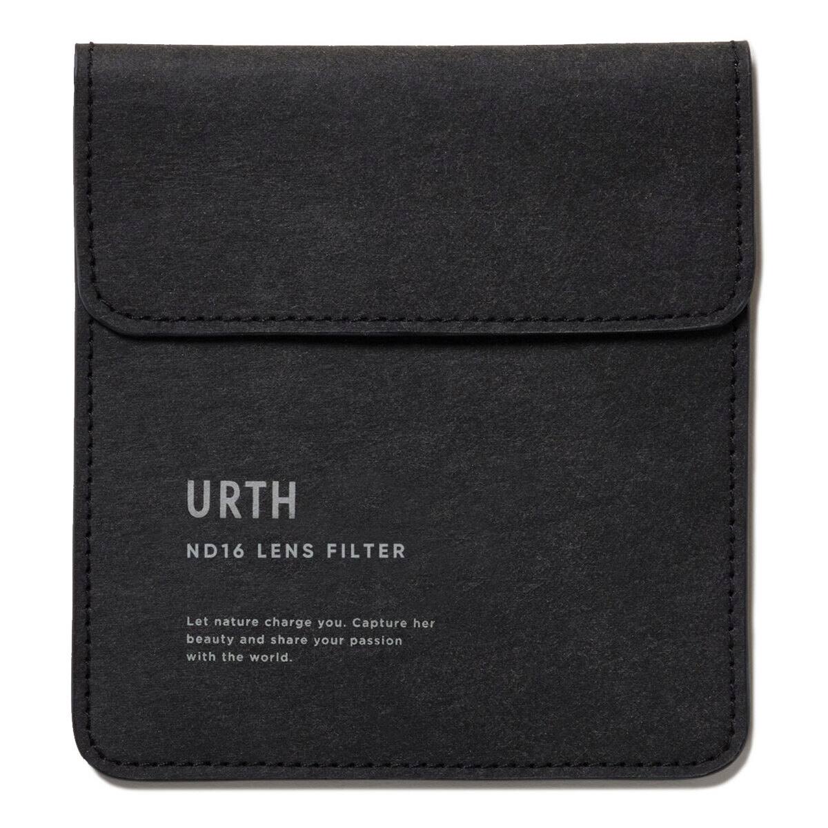 URTH ND16 LENS FILTER

Let nature charge you. Capture her beauty and share your passion with the world.