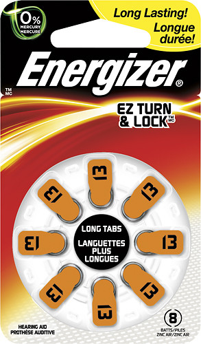 Energizer - 13 Alkaline Zinc-Air Batteries for Most Hearing Aids (8-Pack) was $12.99 now $8.99 (31.0% off)