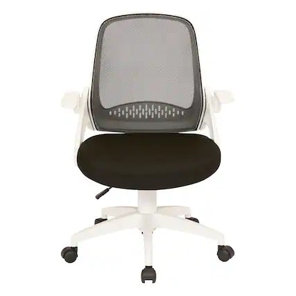 Front. OSP Home Furnishings - Jackson Office Chair - Black.