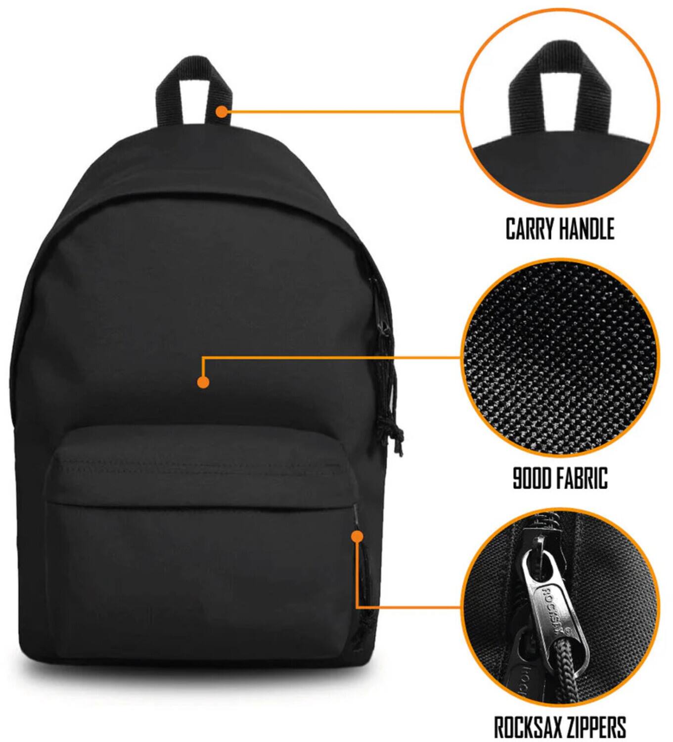 Misfits 'Fiend Glow In The Dark' Rocksax Mini Backpack | Eyesore Merch