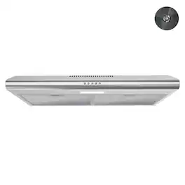 Streamline - 30 inches - Recirculating - Under cabinet Range Hood - Brushed Stainless Steel