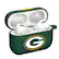 Alt View 1. Artinian - Green Bay Packers AirPods Pro Silicone Case Cover - Green.