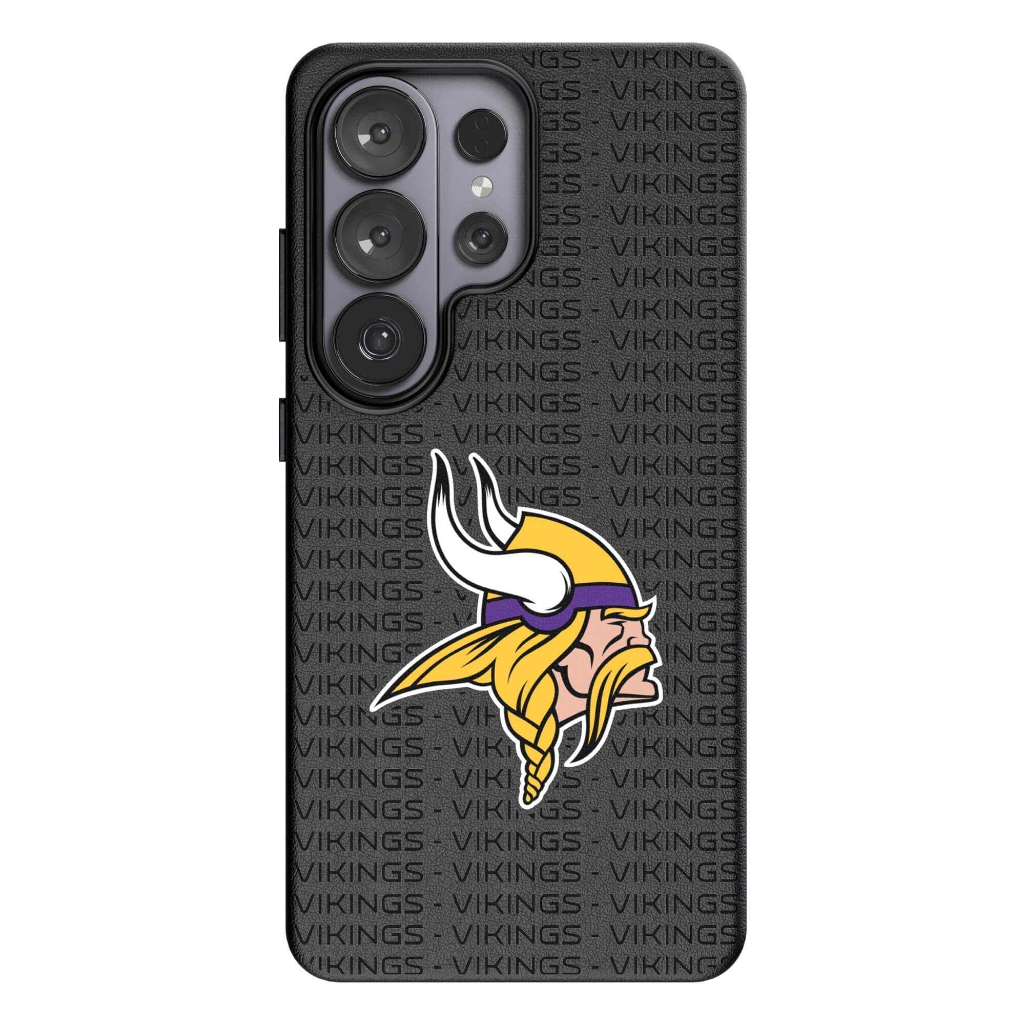 Keyscaper - NFL - Minnesota Vikings Text Backdrop Galaxy Magnetic Bump Case - S24 Plus - Black price history on PriceWatchPro