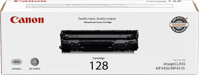 Front. Canon - 128 Toner Cartridge - Black.