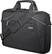 Left Standard. Solo - Vector Slim Brief Laptop Case - Black/White.