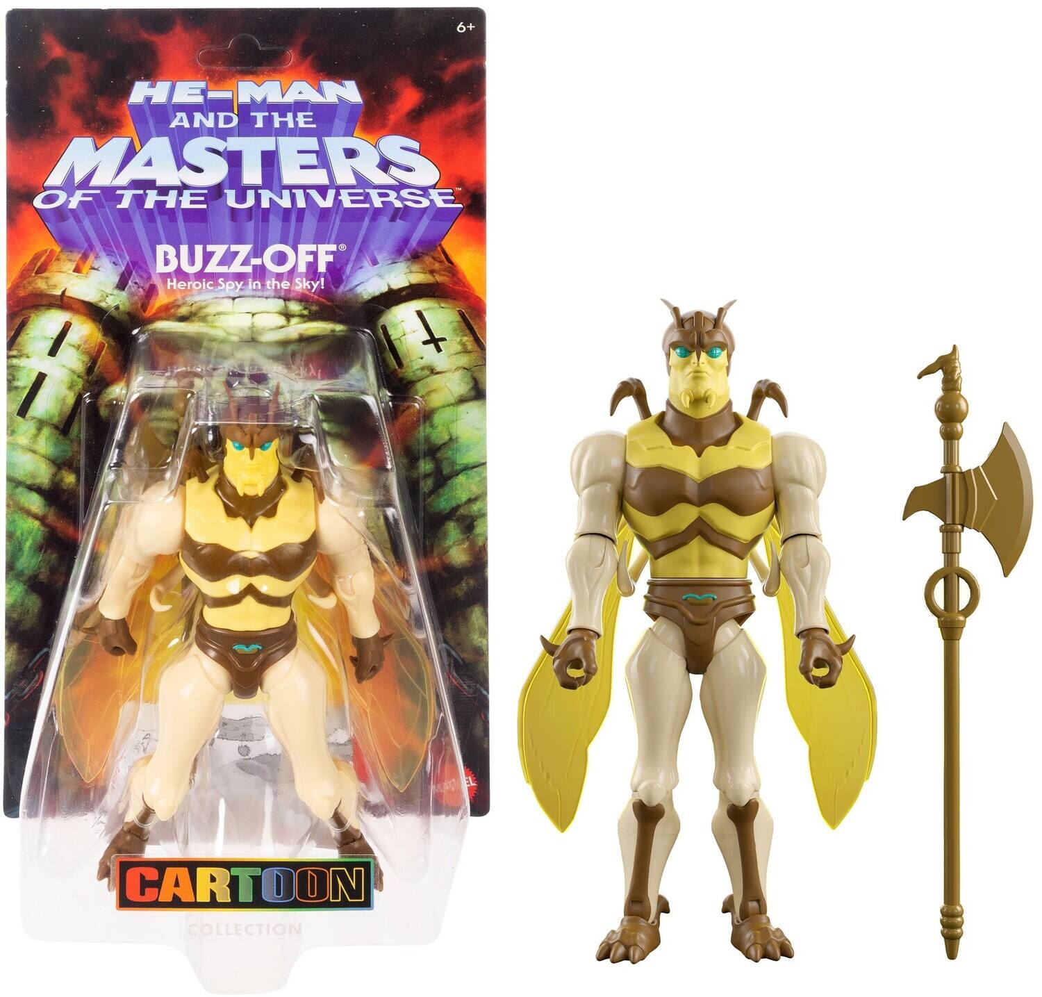 Masters of the Universe: Origins 200X Cartoon Collection Buzz-Off Action Figure (He-Man, MOTU) - COLLECTIBLES