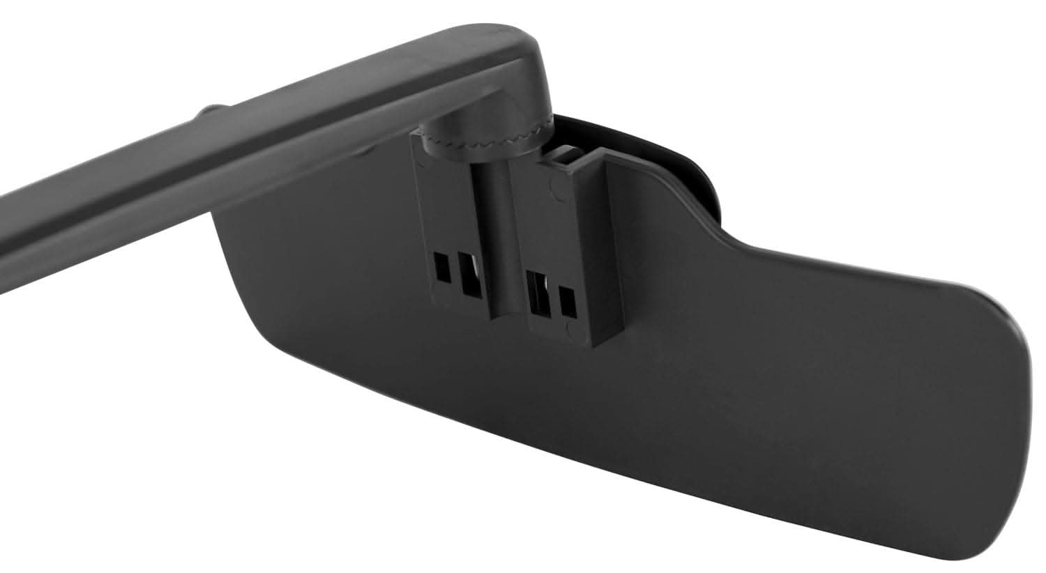 Angle. Mount-It! - Monitor Document Holder Clip with 360° Swivel Arm for Papers, Notes & Copy Reading - Black.