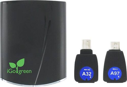 Front Standard. iGo - Dual-USB AC Adapter.