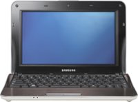 Front Standard. Samsung - Netbook / Intel® Atom™ Processor / 10.1" Display / 1GB Memory / 250GB Hard Drive - Ivory.