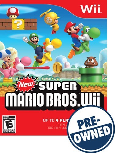  New Super Mario Bros. Wii — PRE-OWNED - Nintendo Wii