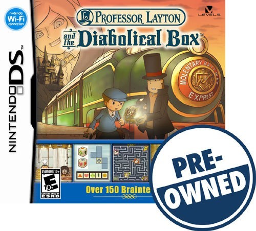  Professor Layton and the Diabolical Box - PRE-OWNED - Nintendo DS