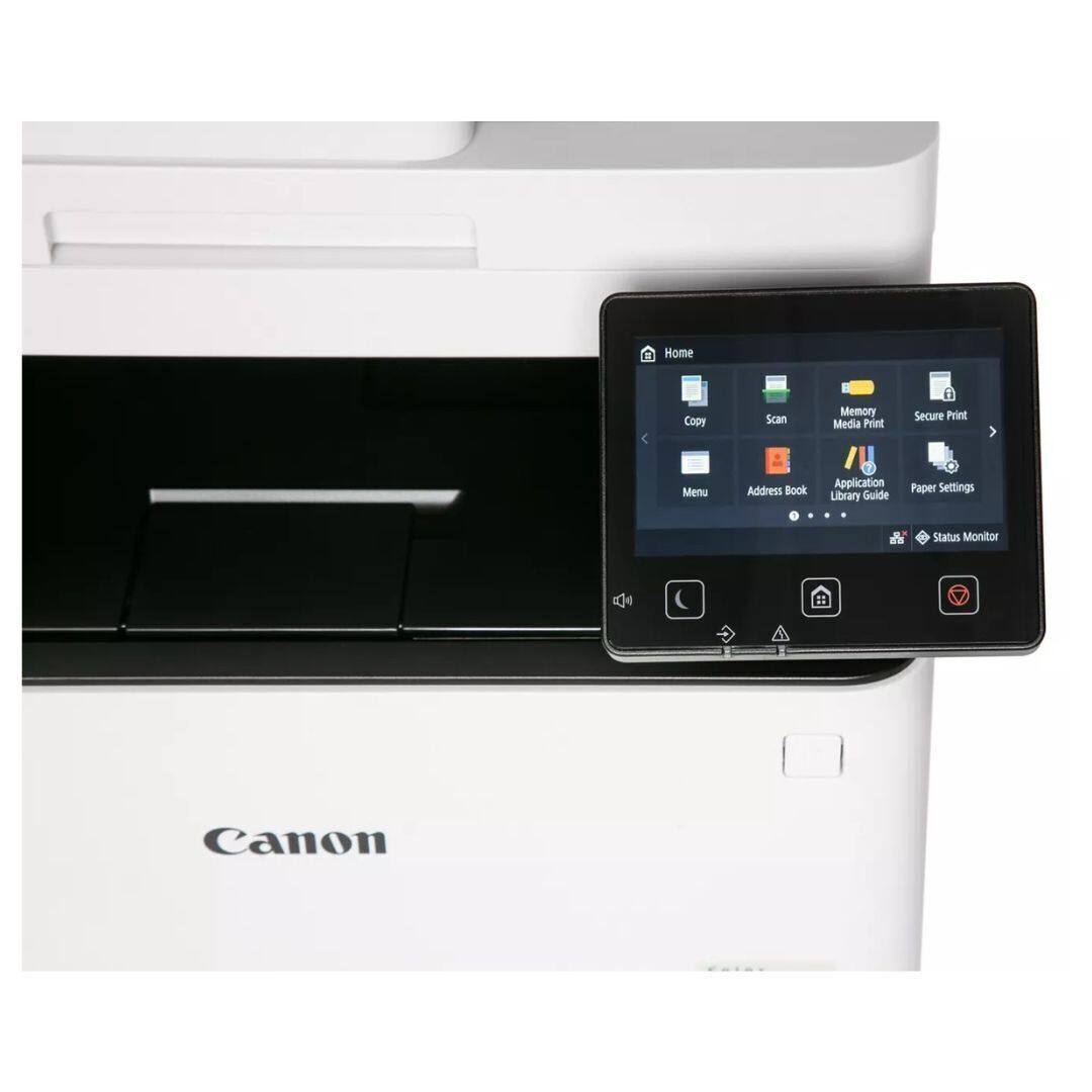 Home  
Copy  
Scan  
Memory Media Print  
Secure Print  
Menu  
Address Book  
Application Library Guide  
Paper Settings  
Status Monitor  
Canon