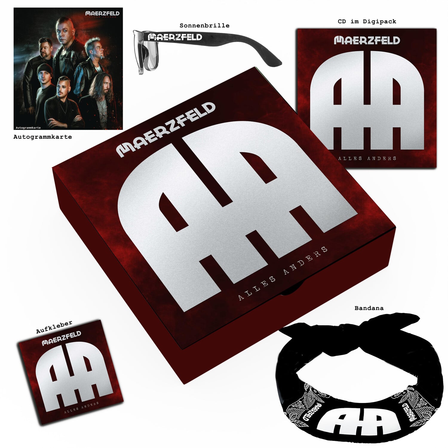 Maerzfeld - Alles anders - Fanbox   - COMPACT DISCS [CD] price history on PriceWatchPro